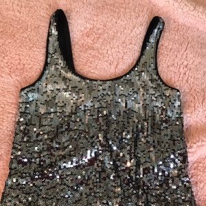Express sequined tank. Size XS